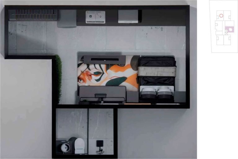 Edifício Heloísa planta de apto decorada tipo 5